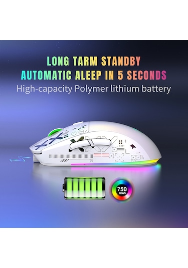 Hxsj C13116B-2 T90 Kablosuz Mekanik Mouse