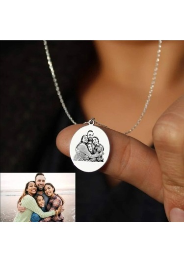 Hifa Diamond Resimli Kolye Fotoğraflı Kolye 9097138 Çok Renkli