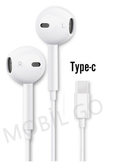 Xiaomi Redmi Note 10 / 11t / 12 / 12 Pro / 13 Pro Uyumlu Mikrofonlu Typec Kulaklık Type-C