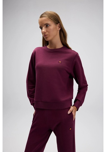 Ellesse Bayan Sweat Ef553-brd Bordo Bordo