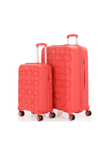 Mçs Polipropilen 2li Valiz Seti Büyük & Kabin V376 S23sy1000050-set 00022 Mercan