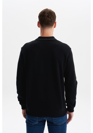 Arma Erkek Regular Fit Polo Yaka Sweatshirt Karbon Fırçalı Selanik, %65 Pamuk %35 Polyester, Düğmesiz Basic K30554698602 Siyah Arma Erkek Regular Fit Polo Yaka Sweatshirt Karbon Fırçalı Selanik, %65 Pamuk %35 Polyester, Düğmesiz Basic K30554698602 Siyah