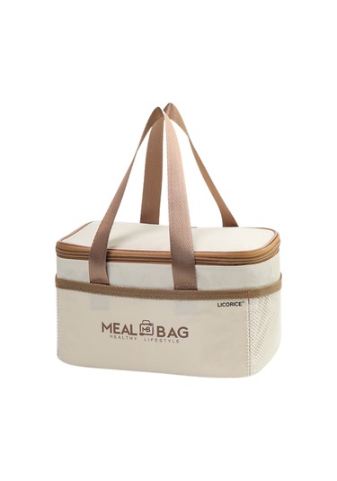 Lıcorıce Açık Piknik Alüminyum Folyo Isı Yalıtım Su Geçirmez Yemek Çantası Benton Çantası Trompet Haki