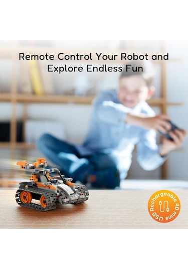 Sillbird 5'i 1 Arada Robotik Set, Uygulama Ve Uzaktan Kumanda Ile, Programlanabilir Robot Akıllı Oyuncaklar