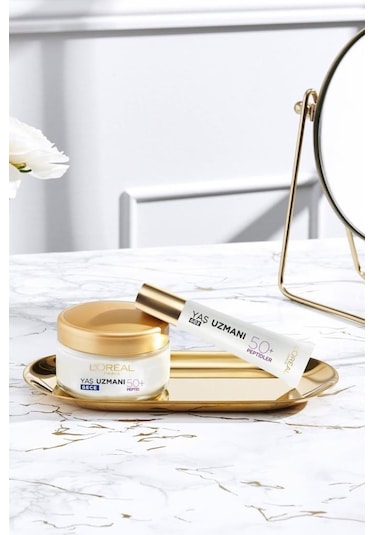 L'Oréal Paris Yaş Uzmanı 50+ Kırışıklık Karşıtı Yenileyici Göz Kremi 15 ML