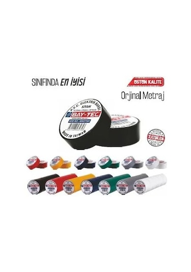 Bay-Tec Mk0780 Mavi 10Lu Elektrik Bandı