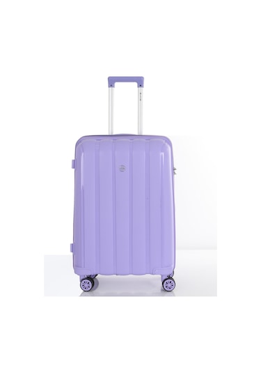 Mçs Polipropilen 3lü Valiz Seti Büyük & Orta & Makyaj V305 S21yy1000078-set 00025 Lila