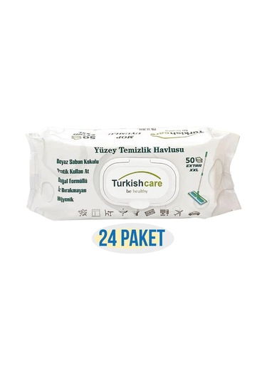 24 Lü Yüzey Temizlik Havlusu 50 Pcs