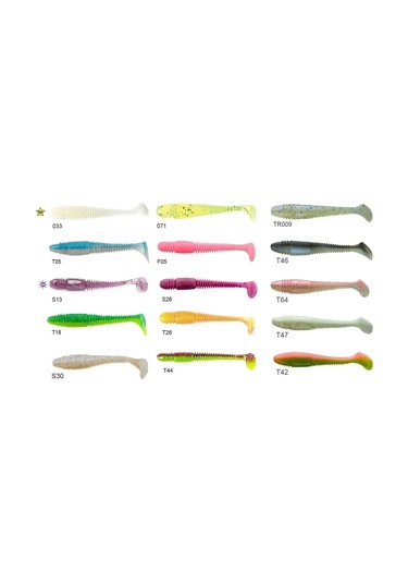 Lucky John Tioga Fat 3.9'' 9.91 Cm 5p Silikon Renk: T42