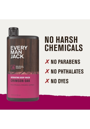 Every Man Jack Crimson Oak Nemlendirici Duş Jeli 500ml Diğer