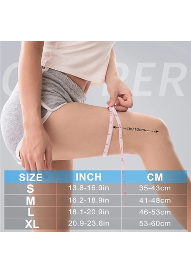 Jialan Spor Ve Artrit Ağrısı Ve Desteği İçin Bakır Dizlik - Spor Kahverengi