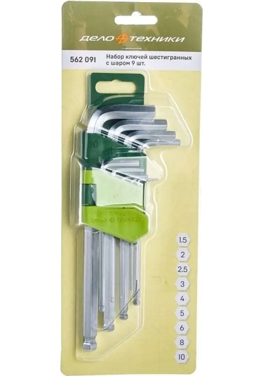 Delo Tehnıkı Altıgen Anahtar Seti 156156101