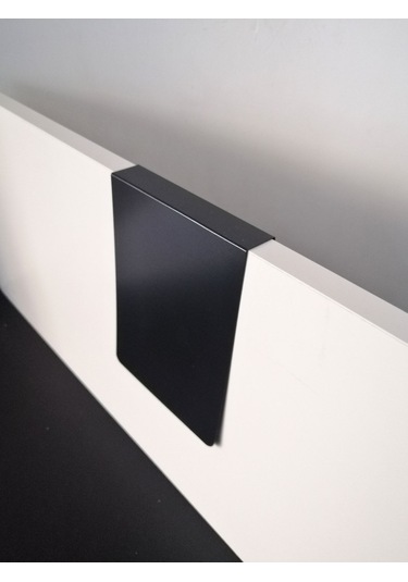 10 Adet Silinebilir Karatahta Siyah Etiket 14 x 10 CM Ahşap Raflar