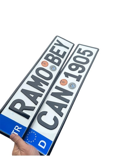 Yabancı Dekor Plaka, Alman Plaka, Süs Plaka