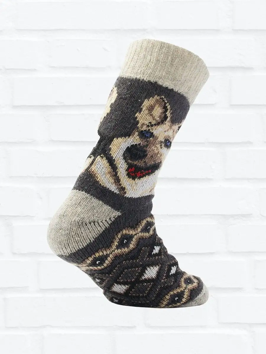 Nakın Yünlü Sıcak Çoraplar Kış İçin 1 Çift Hediye 123189949 Siyah