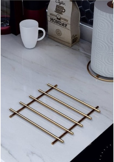 River World Gold Renkte Kaydırmaz Yanmaz Altlık Nihale Renkli