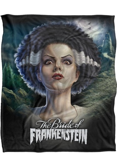 Universal Monsters Head Frankenstein'ın Gelini Keçe Tek Beden Çok Renkli Diğer