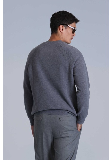 Lufian Erkek Kazak 112090128 Gri Gri