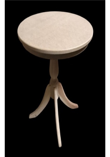 Torna Ayaklı Yuvarlak Fiskos