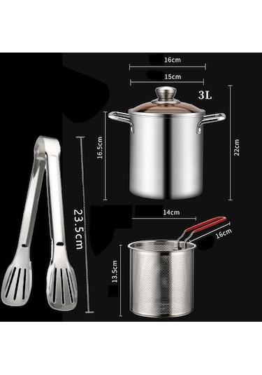 Suntek Balkabaklı Turta Patates Kızartması Için Çift Klipsli