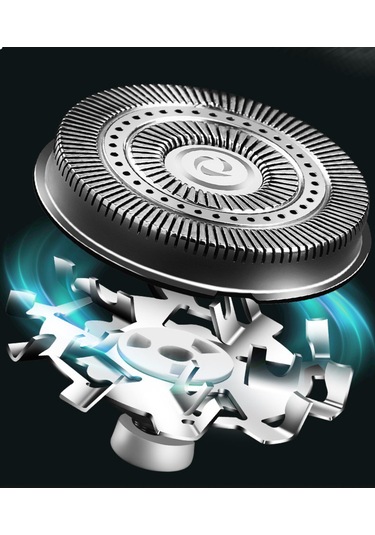 Mini Elektrikli Tıraş Makinesi, Şarjlı, Su Geçirmez, Taşınabilir Mavi