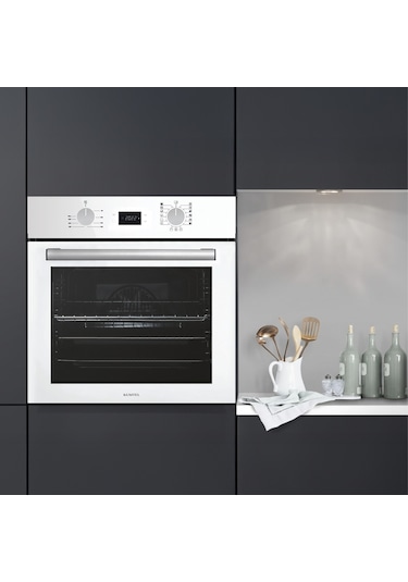 Kumtel Plus B66-SF3 DDT Digital Beyaz Ankastre Fırın