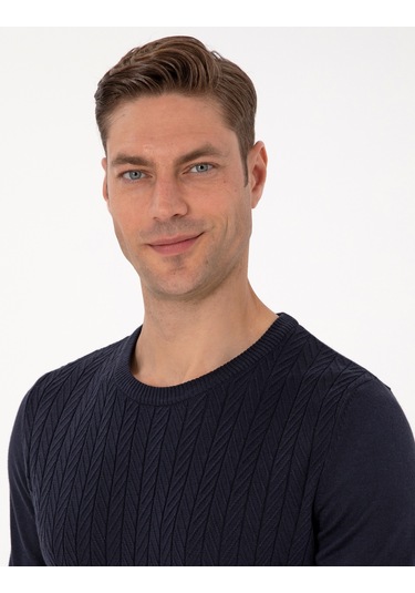 Pierre Cardin Erkek Lacivert Kazak /triko 50315717-vr033 Lacivert