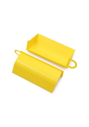 Mufunye Bmw E90/e91/e92/e93 İçin 2 Adet Sarı Plastik Hava Girişi Kapağı 316-335d/i, M3 Uyumlu