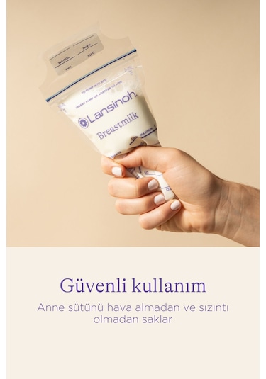 Lansinoh Anne Sütü Saklama Poşetleri 50 Adet