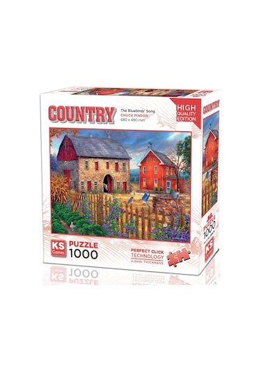 Ks Games 1000 Parça Kuş Şarkıları Puzzle