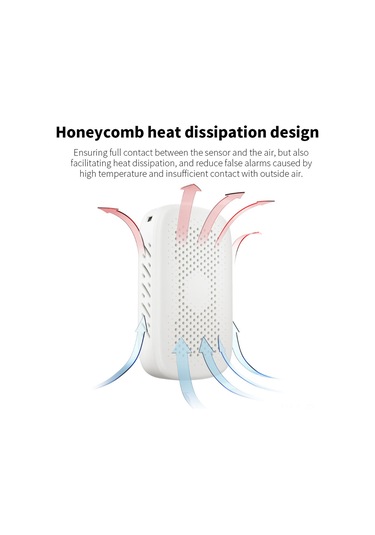Lemestar Hava Kalitesi Testeri - Co, Sicaklık, Nem Ve Atmosfer Basıncı Ölçer, Tft Lcd Ekran, Otomatik Parlaklık, 800mah Pil, Type-c Şarj Beyaz