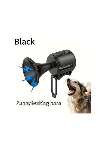 Xuweiwei 120db Yüksek Sesli Köpek Havlama Hornu - Pil İle Çalışan Siyah Bisiklet Zili, Taşınabilir Ve Kolay Montaj