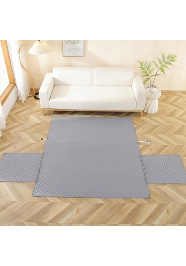 Sones Çift Taraflı Su Geçirmez Evcil Hayvan Yastığı Elmas Desenli Kanepe Kılıfı, Boyut: 190x196cm Kahve