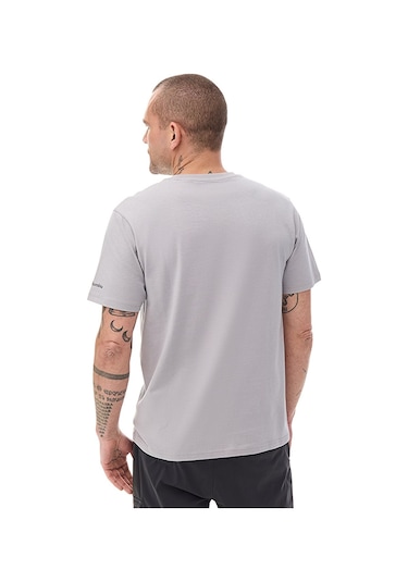 Columbia Cs0481 Csc M Stacked Gem Ss Erkek T-shirt-33125 Gri