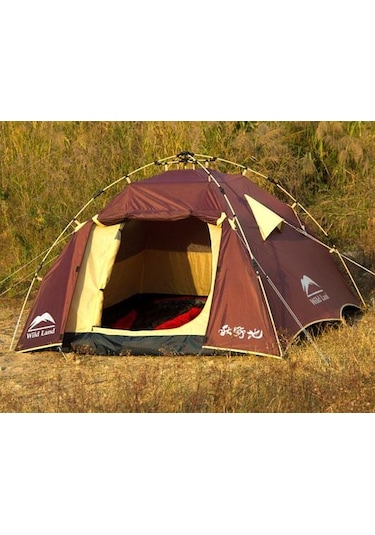 Wildland Mini Moon Nest 200 3 Mevsim 2 Kişilik Kamp Çadırı Sarı