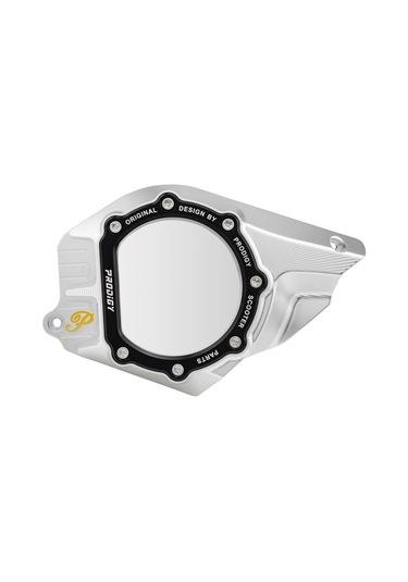 Vespa GTS/GTV Hava Giriş Varyatör Kapak *Gümüş-Alüminyum-Cam* (2018- ) / PRODIGY