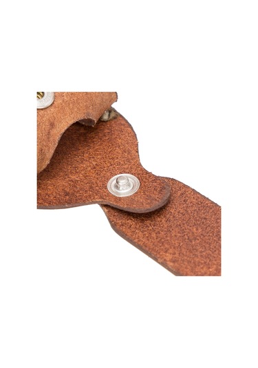 Apple Airtag Uyumlu Deri Anahtarlık Beta Aa2 Taba