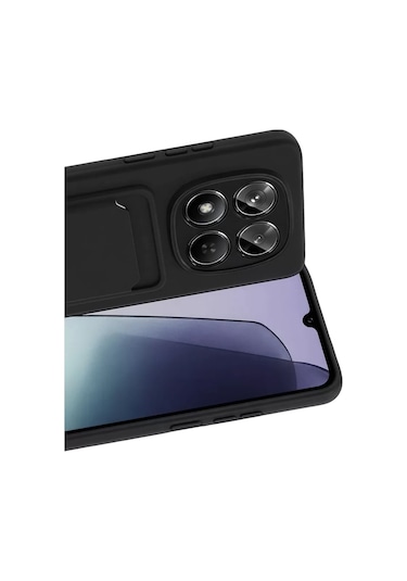 Newface Xiaomi Redmi Note 15 Pro 4g Kelvin Kartvizitli Silikon - Siyah