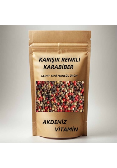 Akdeniz Vitamin Renkli Karabiber 100 G