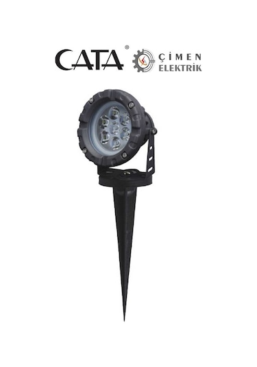 Cata Ct 7304 12 W Rozanslı Bahçe Armatürü Yeşil Yeşil