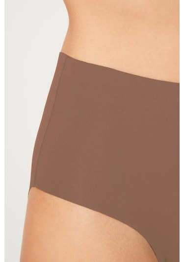 Yüksek Bel Basic Lazer Kesim Bikini Külot 6'lı Paket-2 Model3