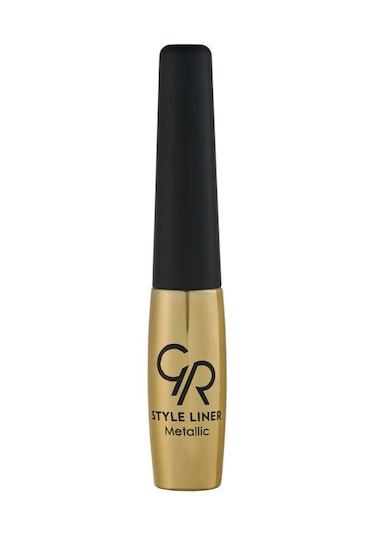 Golden Rose Style Liner Metallic Eyeliner 02 Gold