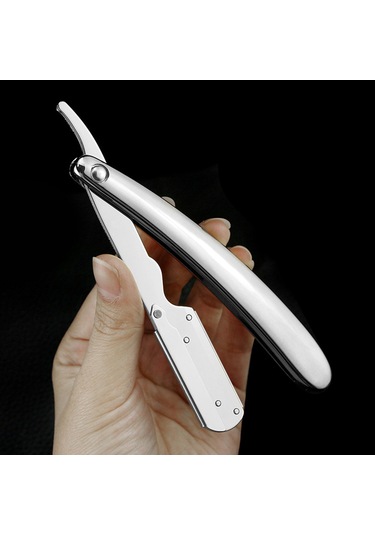 Yifomall Erkekler İçin Altın Kaplama Klasik Tıraş Bıçağı - Yüz Ve Sakal Tıraşı 1 Saat