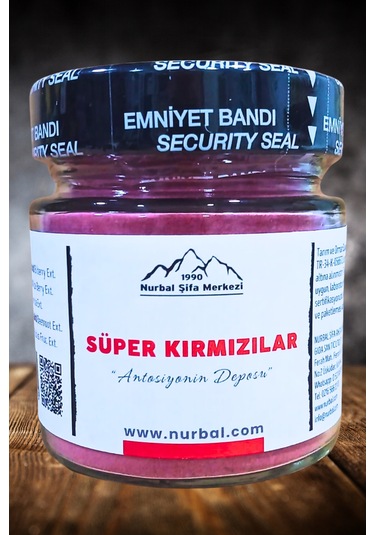 Nurbal Süper Kırmızılar Ekstrak Tozu 120 G