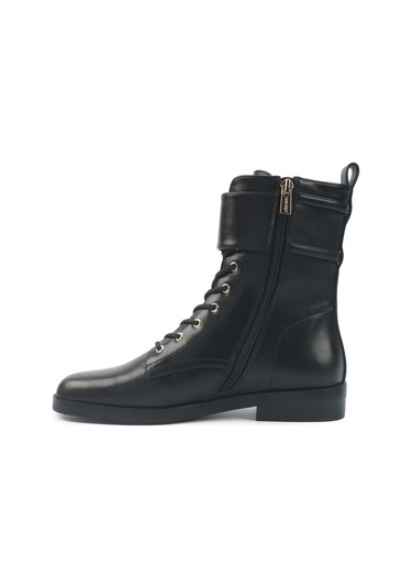 Nine West Oprah 5pr Siyah Kadın Düz Bot 000000000102012372 Siyah