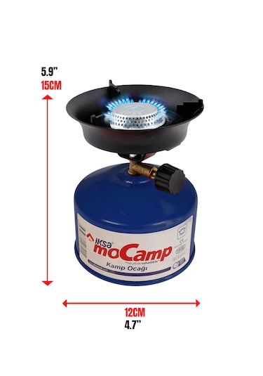 İksa Mocamp Kamp Ocağı Gazlı Kamp Ocağı - Mavi