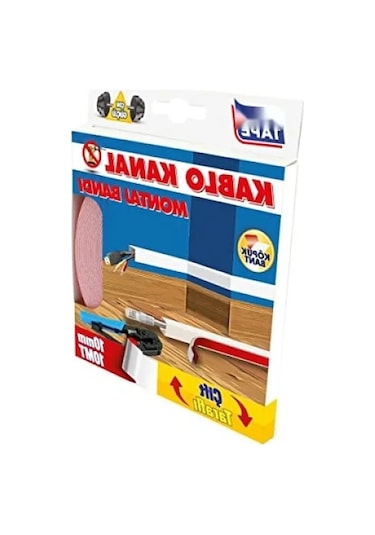 10 Mm Eninde Kablo Kanal Montaj Bandı, 10 Mt