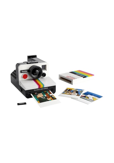 LEGO® Ideas Polaroid OneStep SX-70 Kamera 21345-Yetişkinler için Dekoratif ve Sergilenebilir Model Yapım Seti - 516 Parça