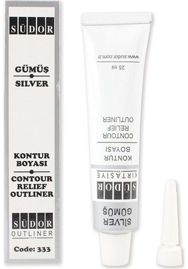 Südor Kontür Boyası 25Ml Gümüş