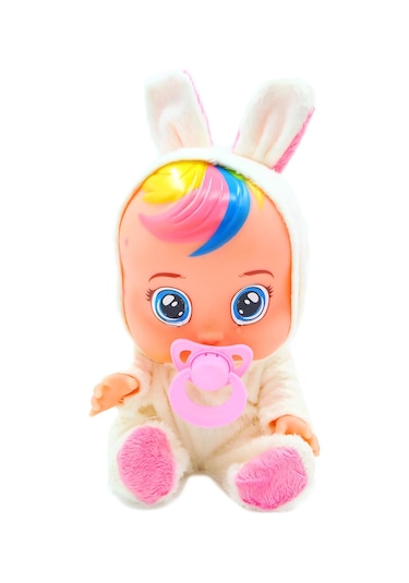 Mavi Beyaz Pembe Konuşan Et Bebek